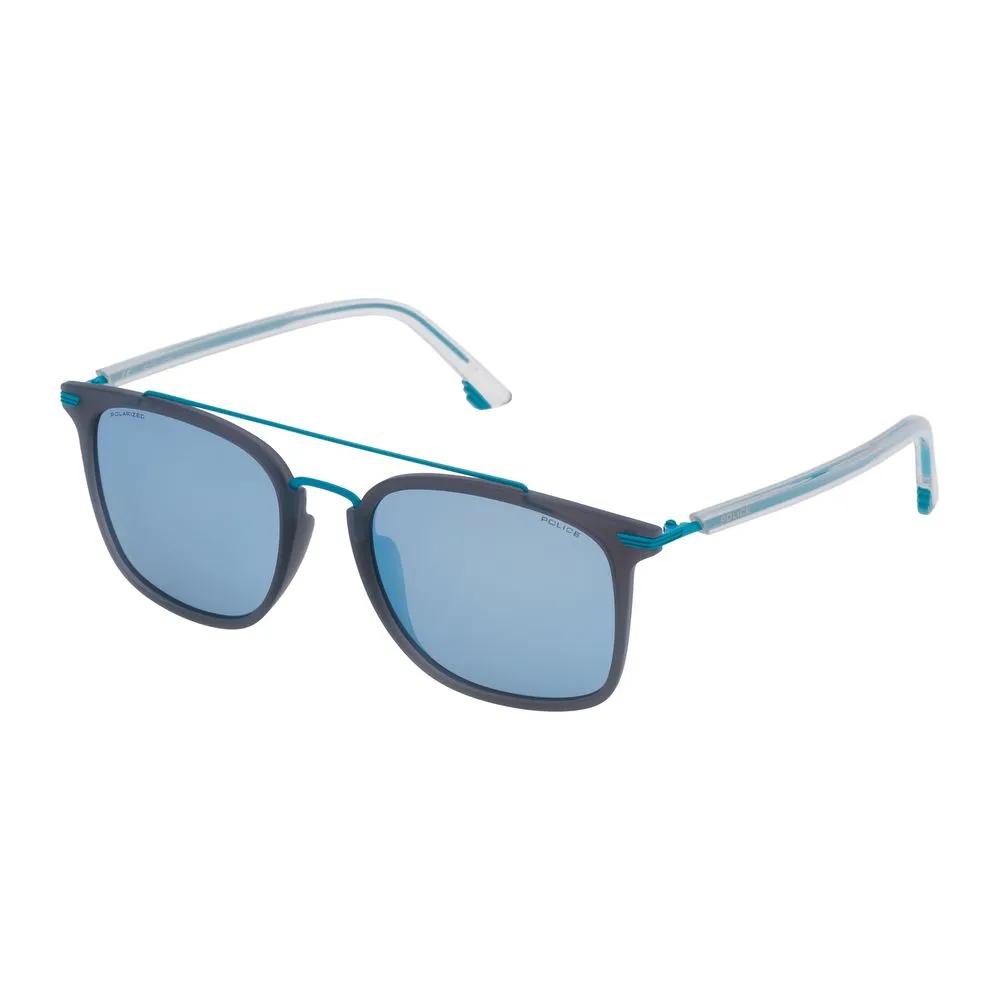 Police Unisex Blue Metal Sunglasses