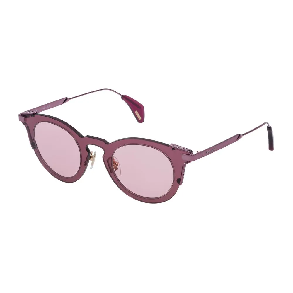 Police Women's Red Metal Sunglasses
