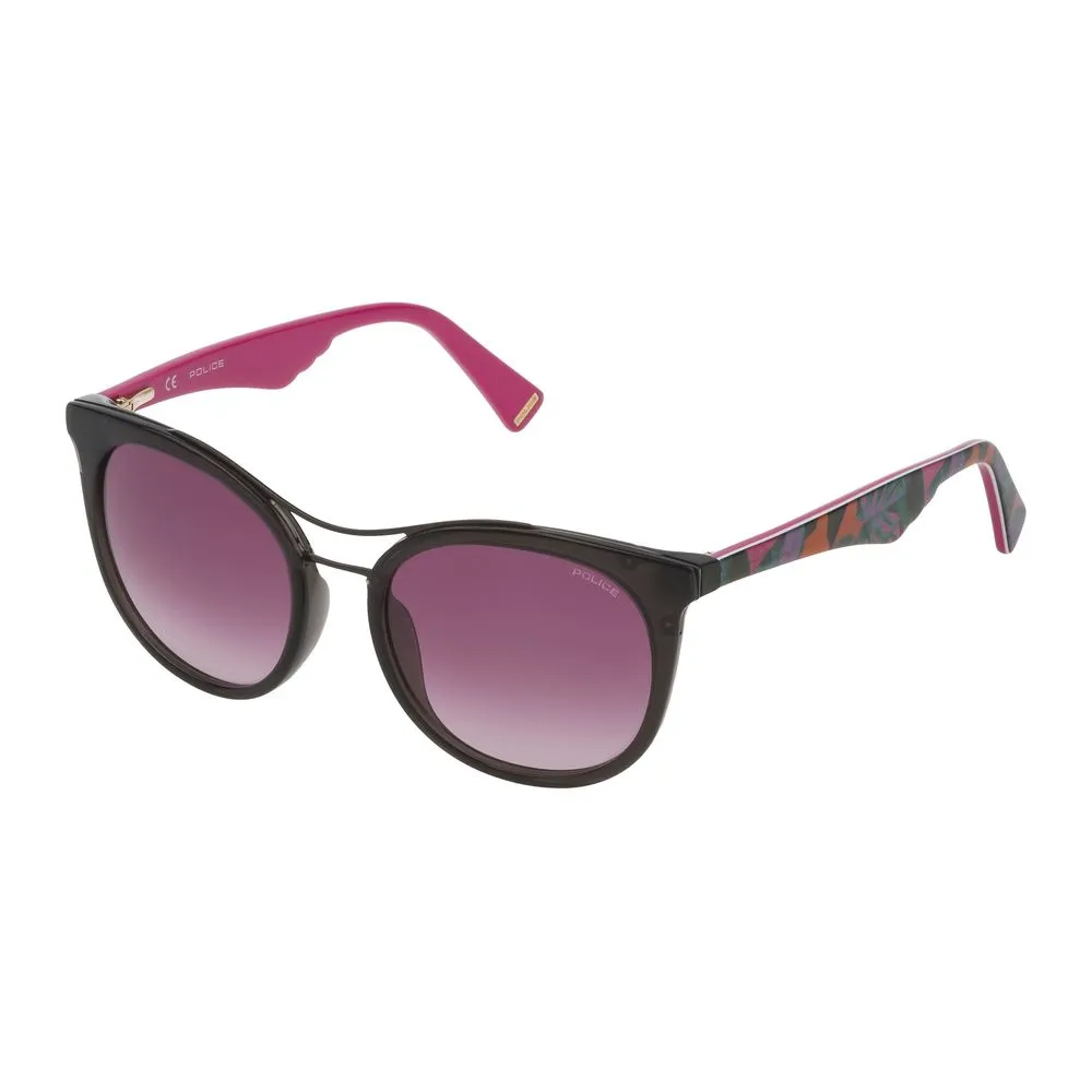 Police Women's Gray Acetate Sunglasses