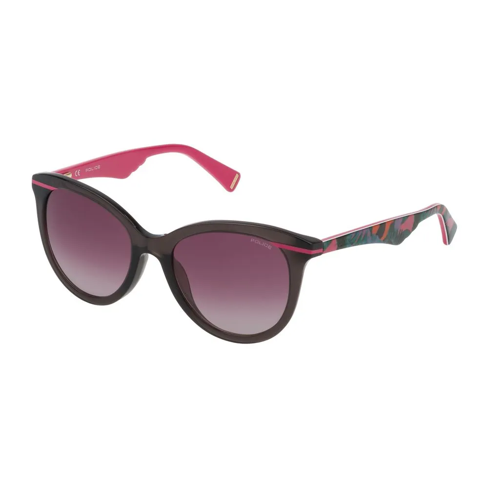 Police Women's Gray Acetate Sunglasses