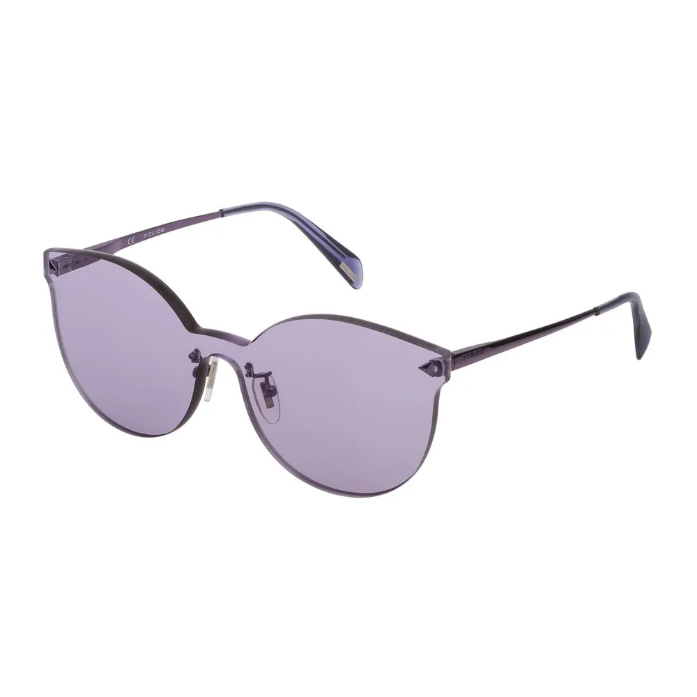 Police Women's Purple Metal Sunglasses