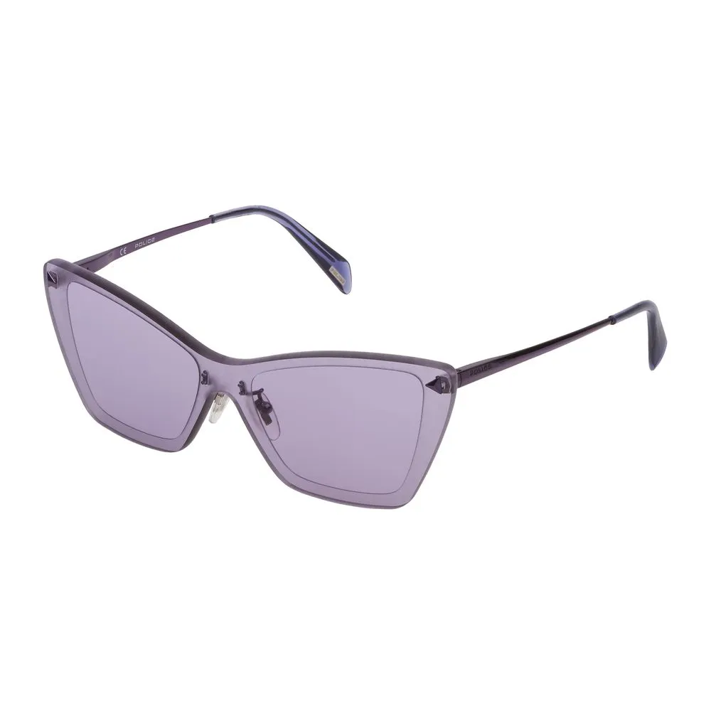 Police Women's Purple Metal Sunglasses