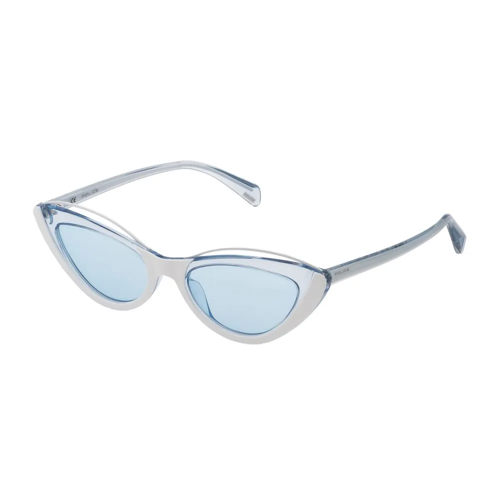 Police Women's White Acetate Sunglasses