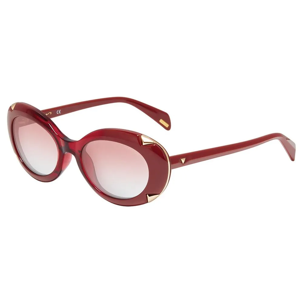 Police Women's Red Injected Sunglasses