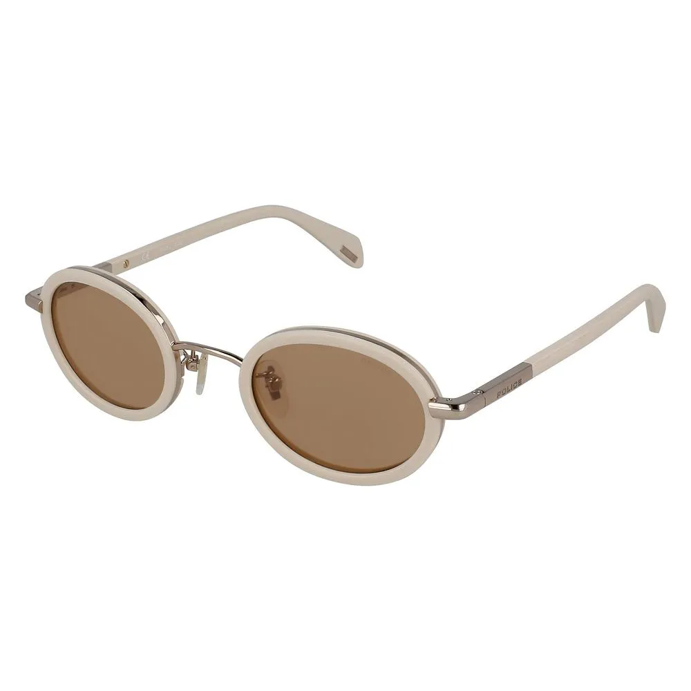 Police Women's Gold Combined Metal Sunglasses
