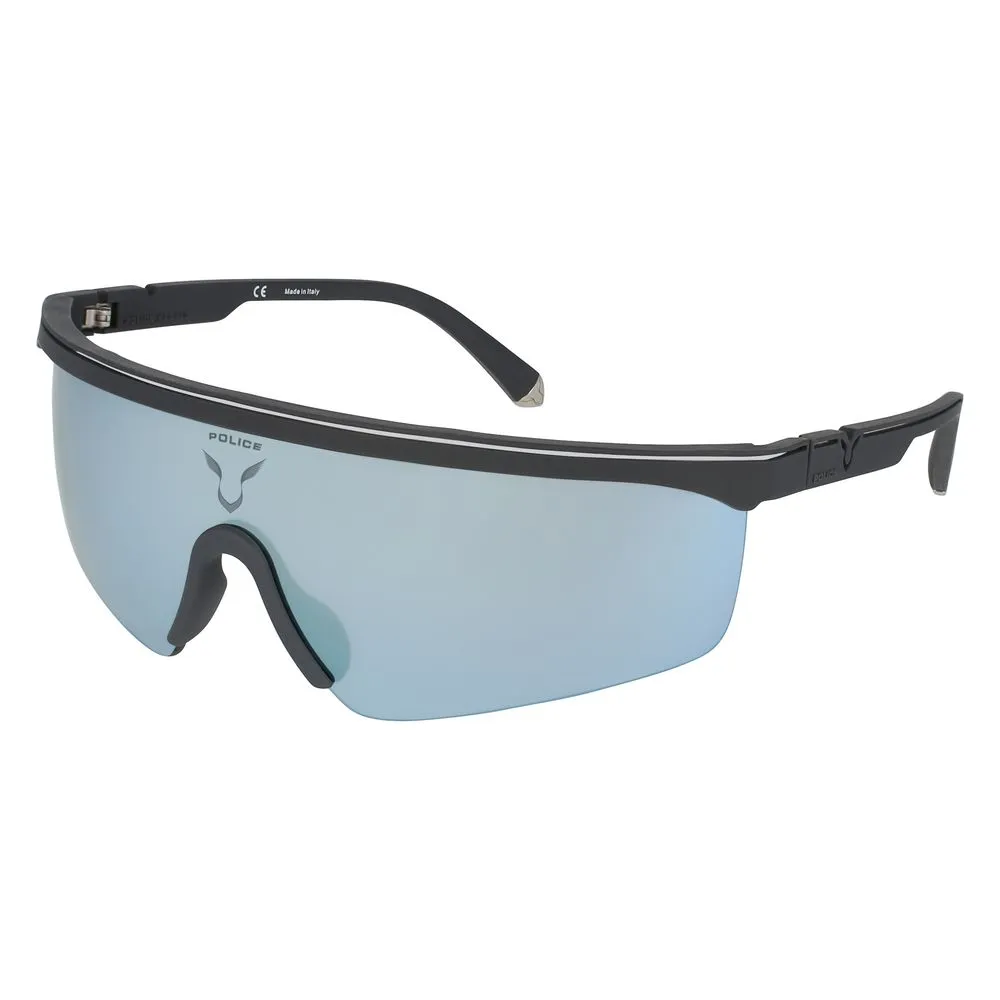 Police Men's Gray Injected Sunglasses