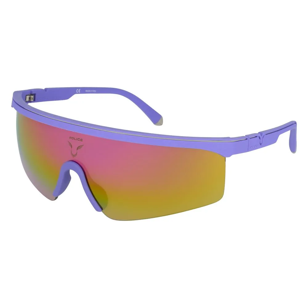 Police Men's Purple Injected Sunglasses