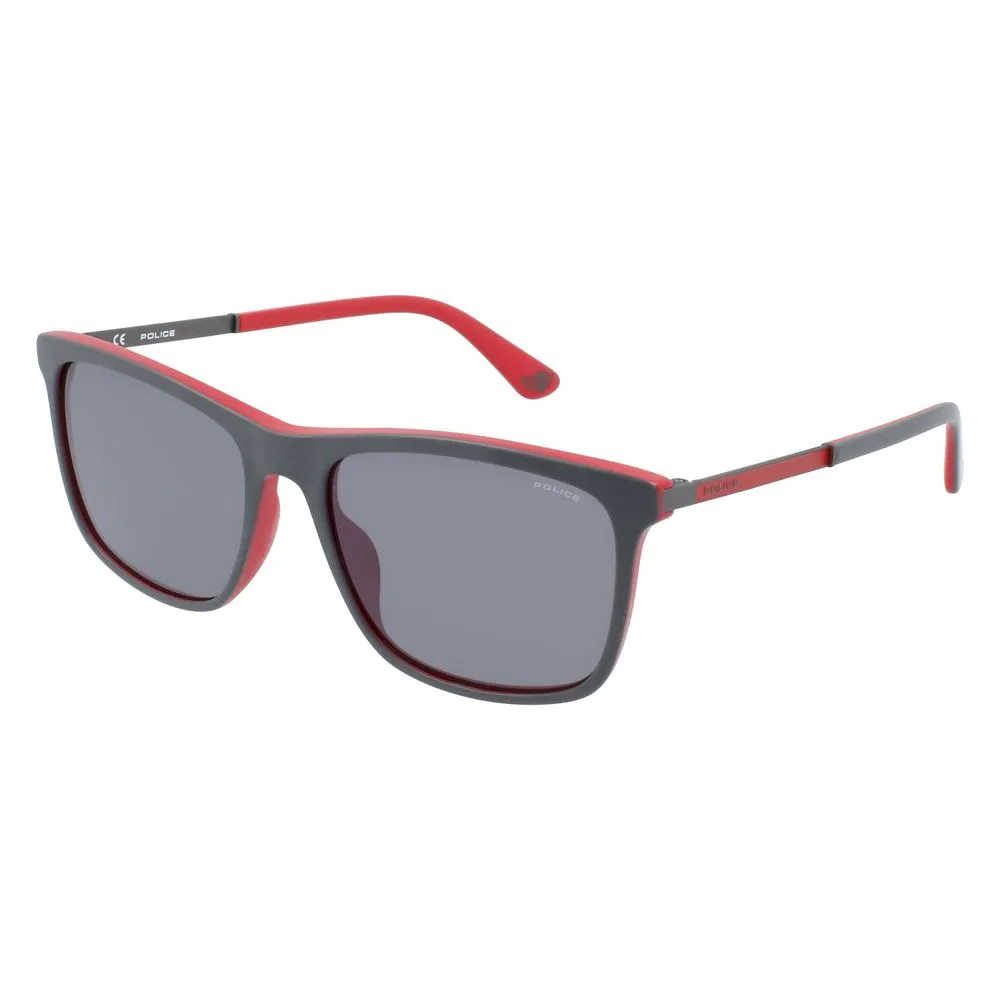Police Men's Red Acetate Sunglasses