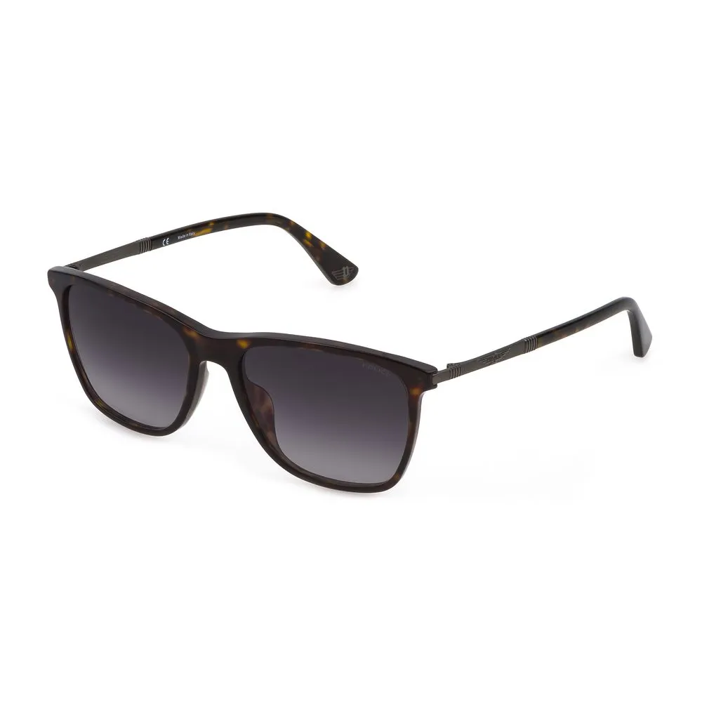 Police Women's Brown Metal Sunglasses