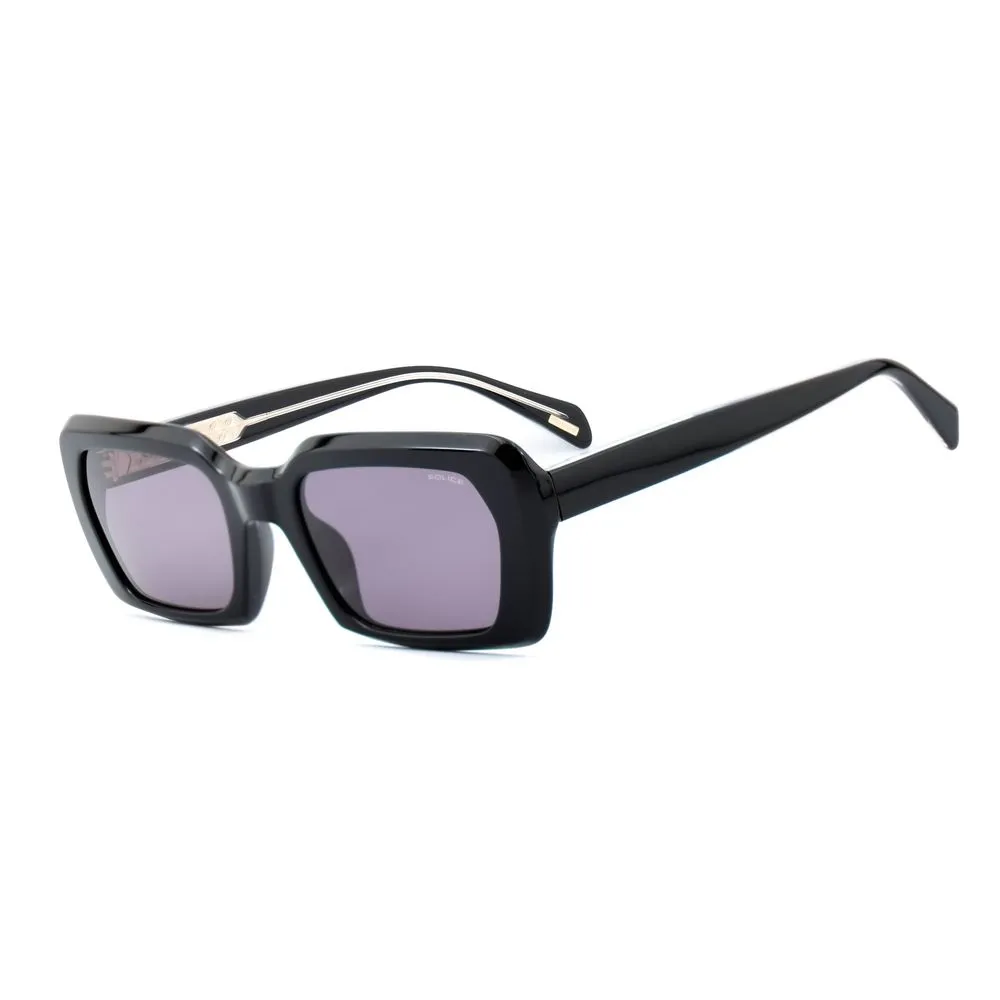 Police Women's Black Plastic Sunglasses