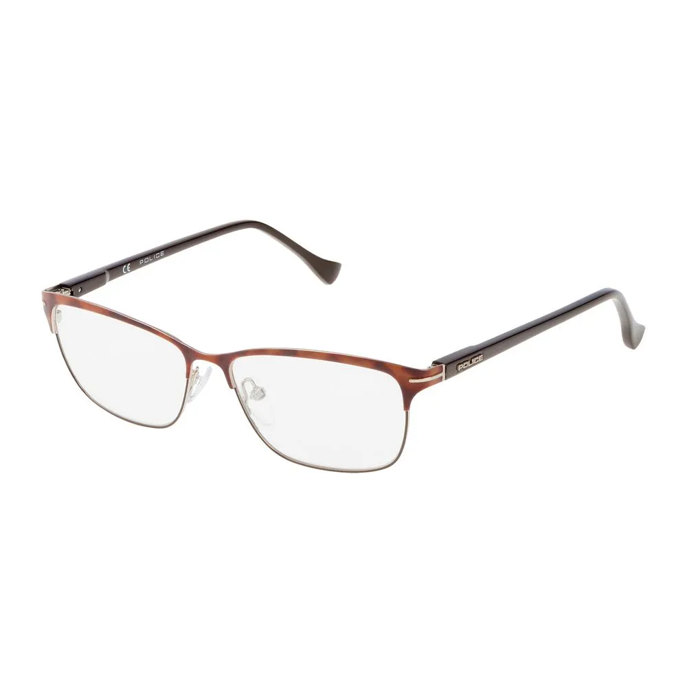 Police Women's Brown Metal Frames