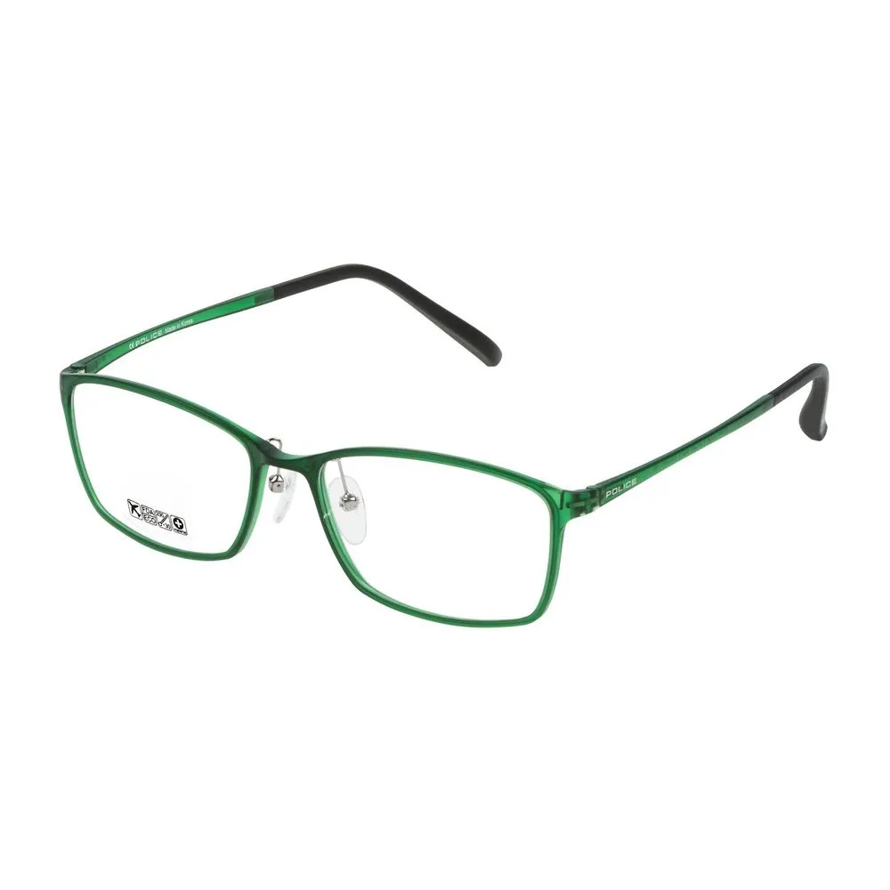 Police Men's Green Injected Frames