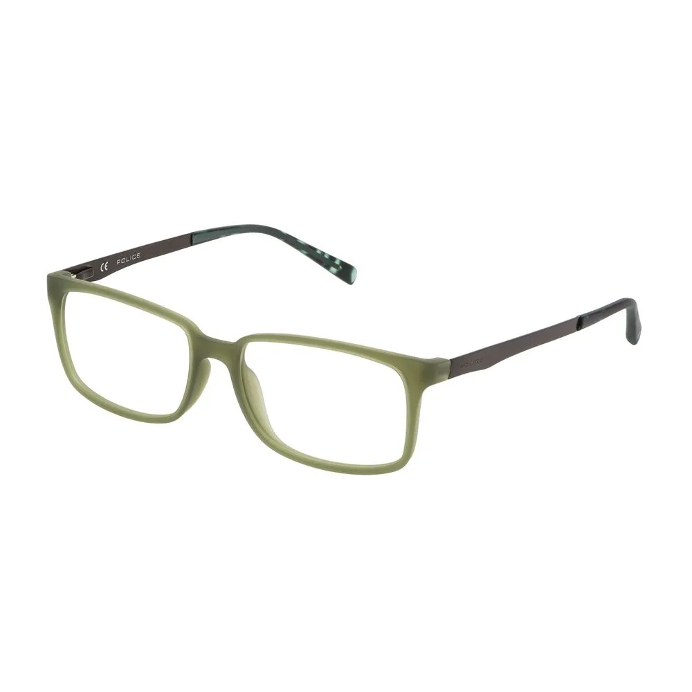 Police Men's Green Plastic Frames
