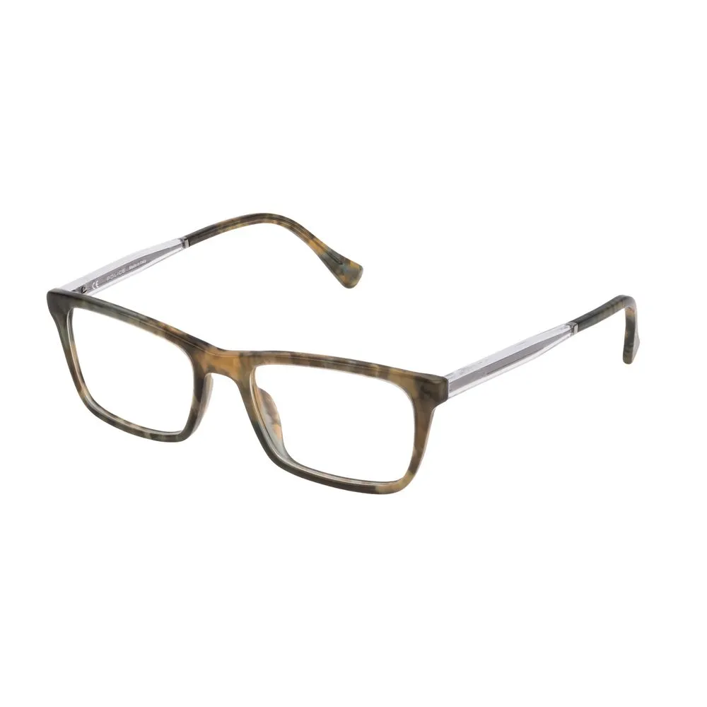 Police Men's Green Plastic Frames