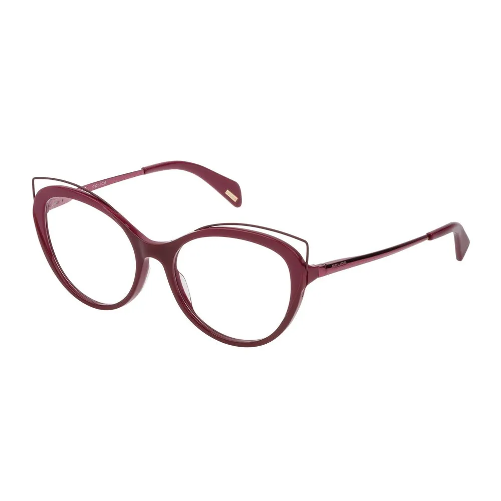 Police Women's Red Plastic Frames