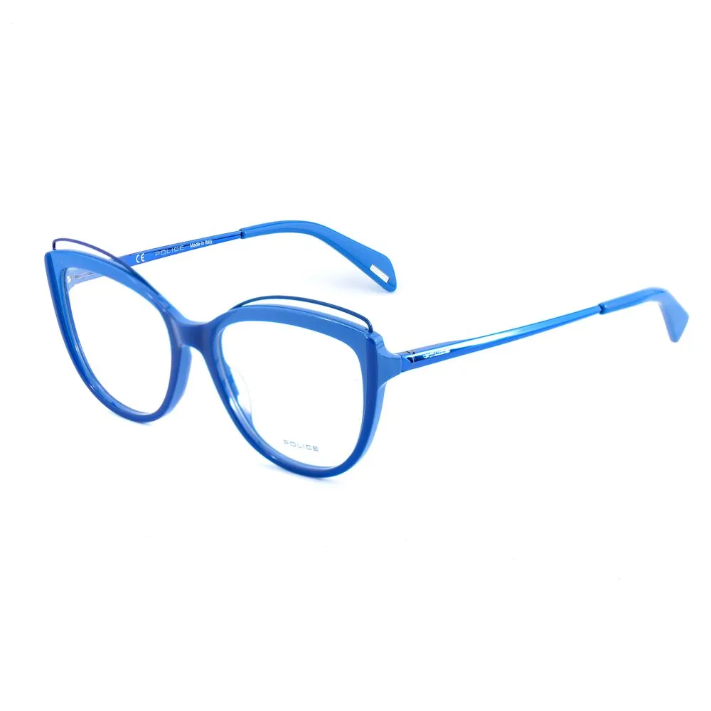 Police Women's Blue Plastic Frames