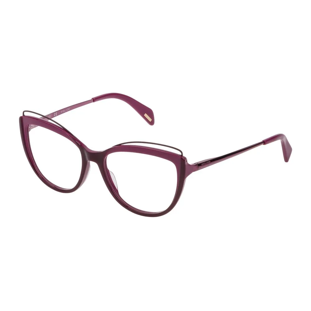 Police Women's Red Plastic Frames