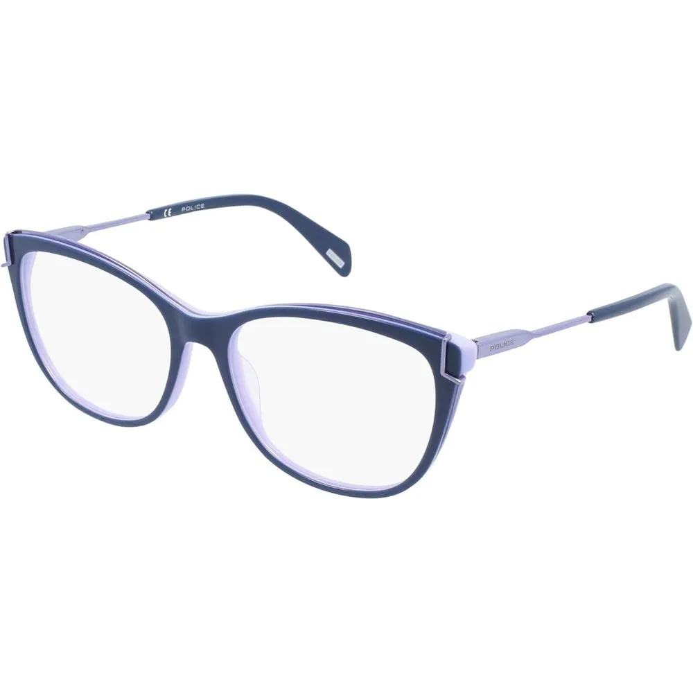 Police Women's Blue Plastic Frames