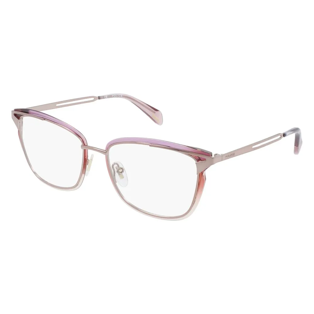 Police Women's Beige Metal Frames
