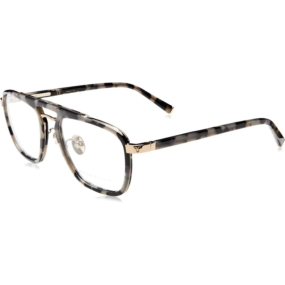 Police Men's Gray Plastic Frames