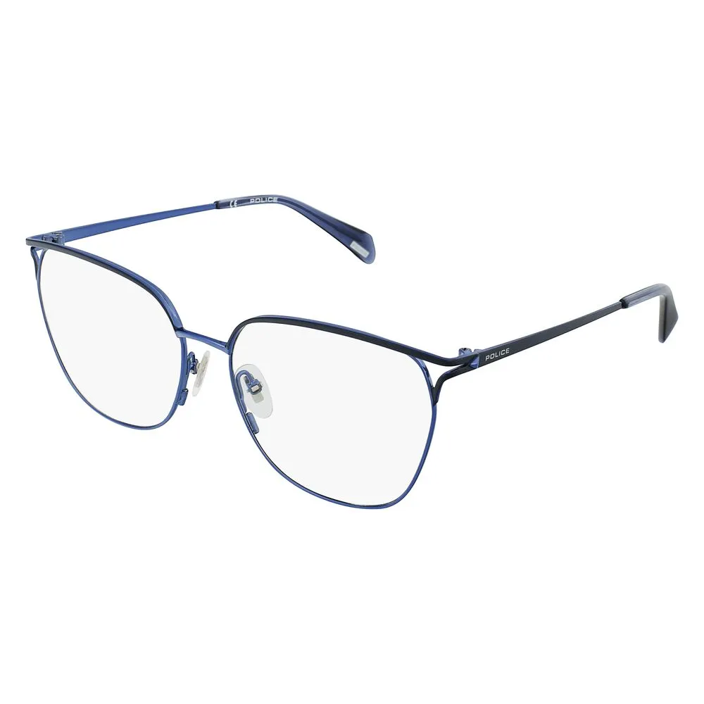 Police Women's Blue Metal Frames
