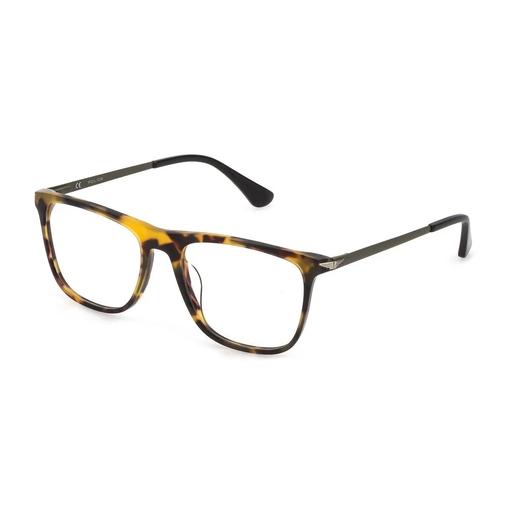 Police Men's Green Plastic Frames