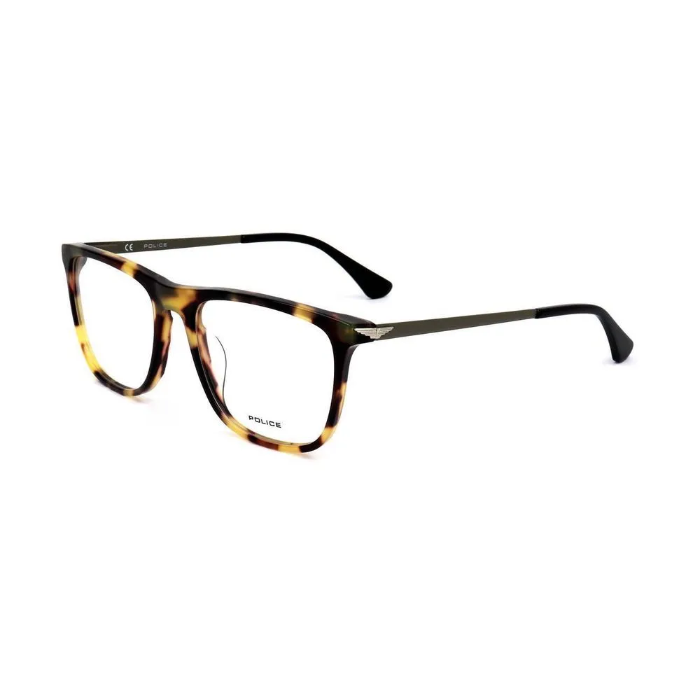 Police Men's Green Plastic Frames