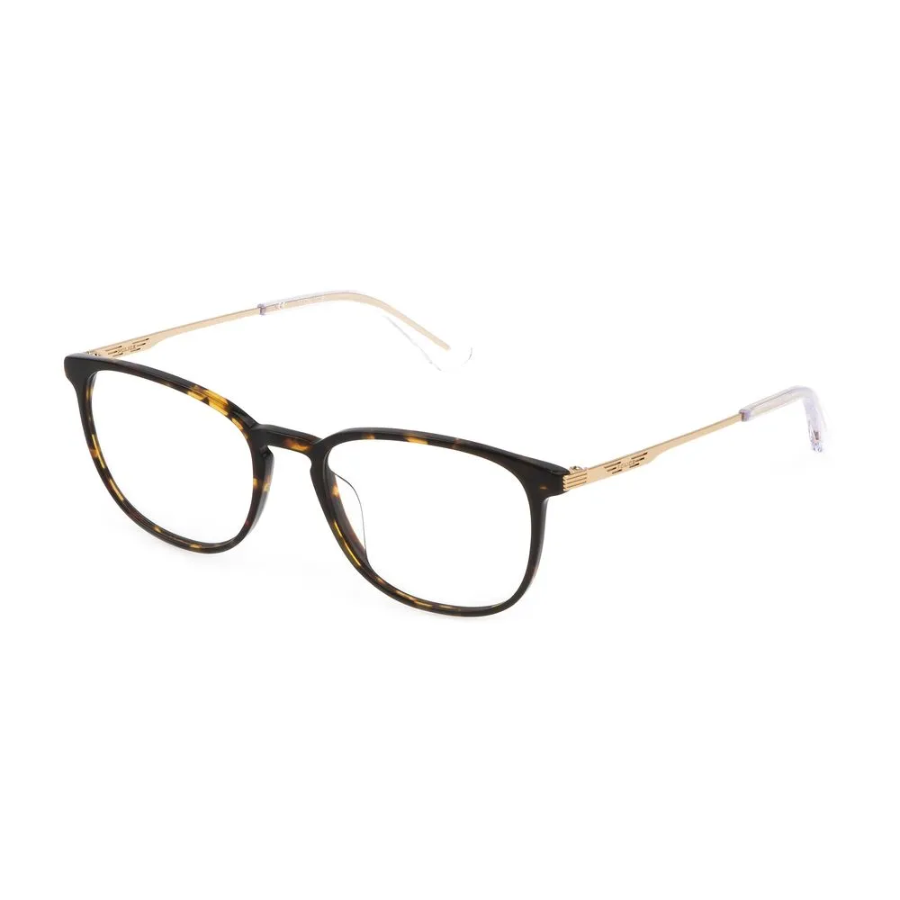 Police Men's Brown Plastic Frames