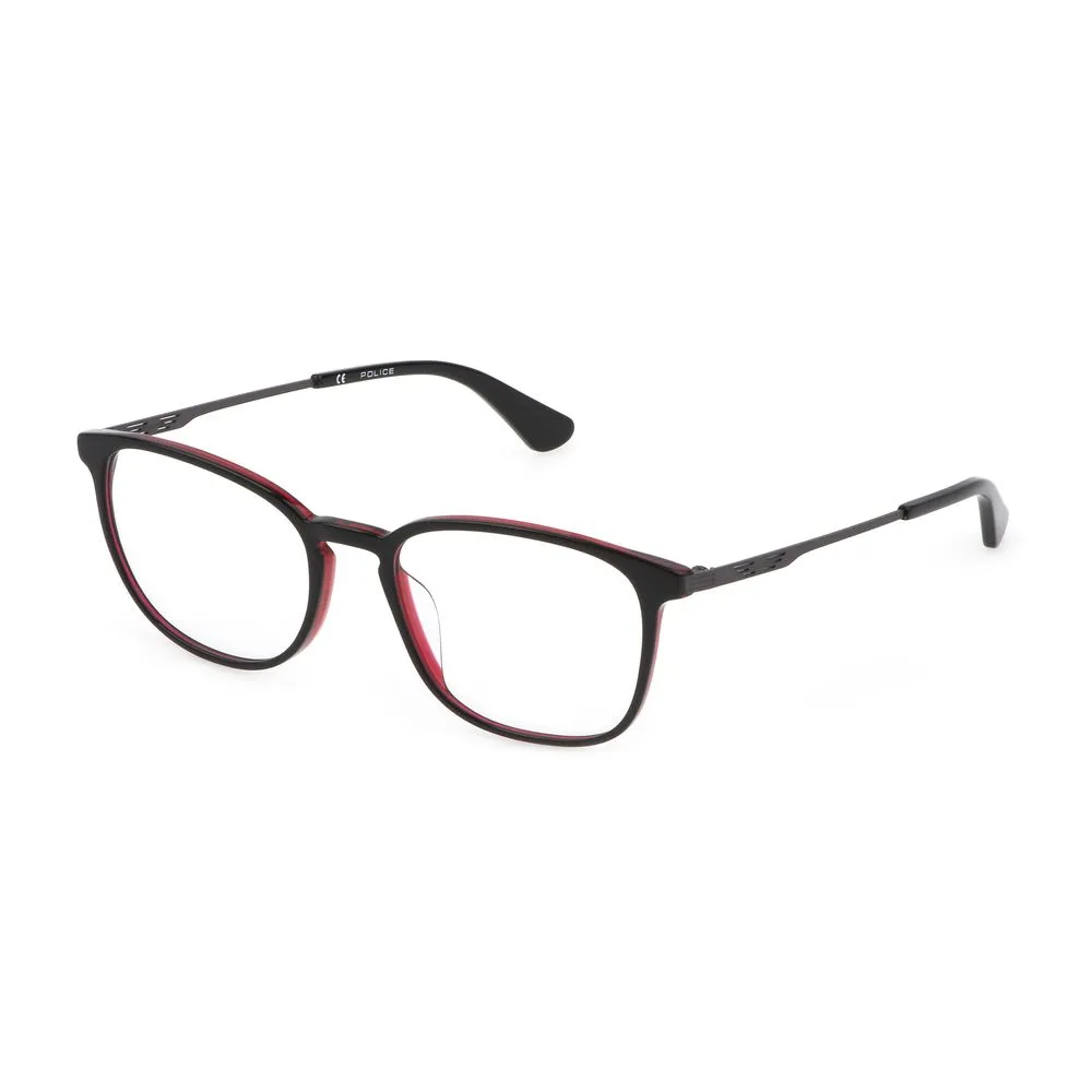 Police Men's Red Plastic Frames