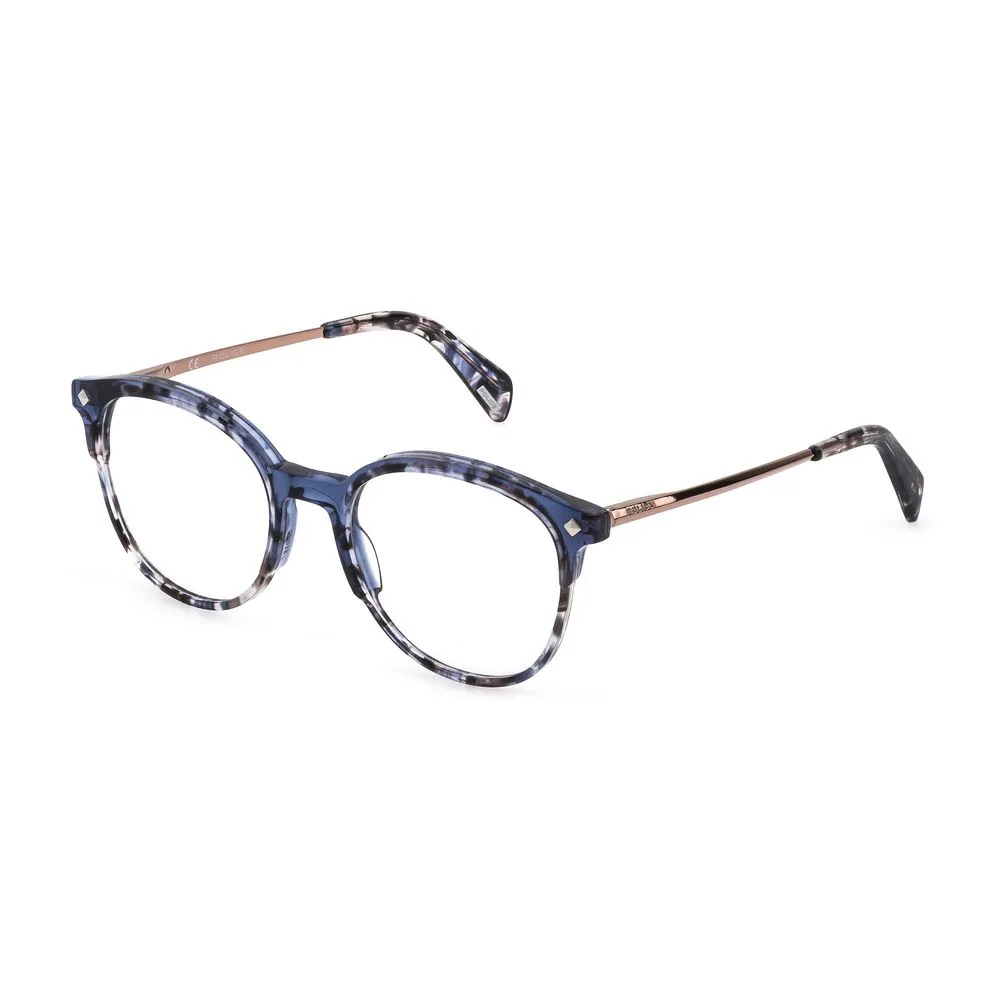Police Women's Blue Plastic Frames
