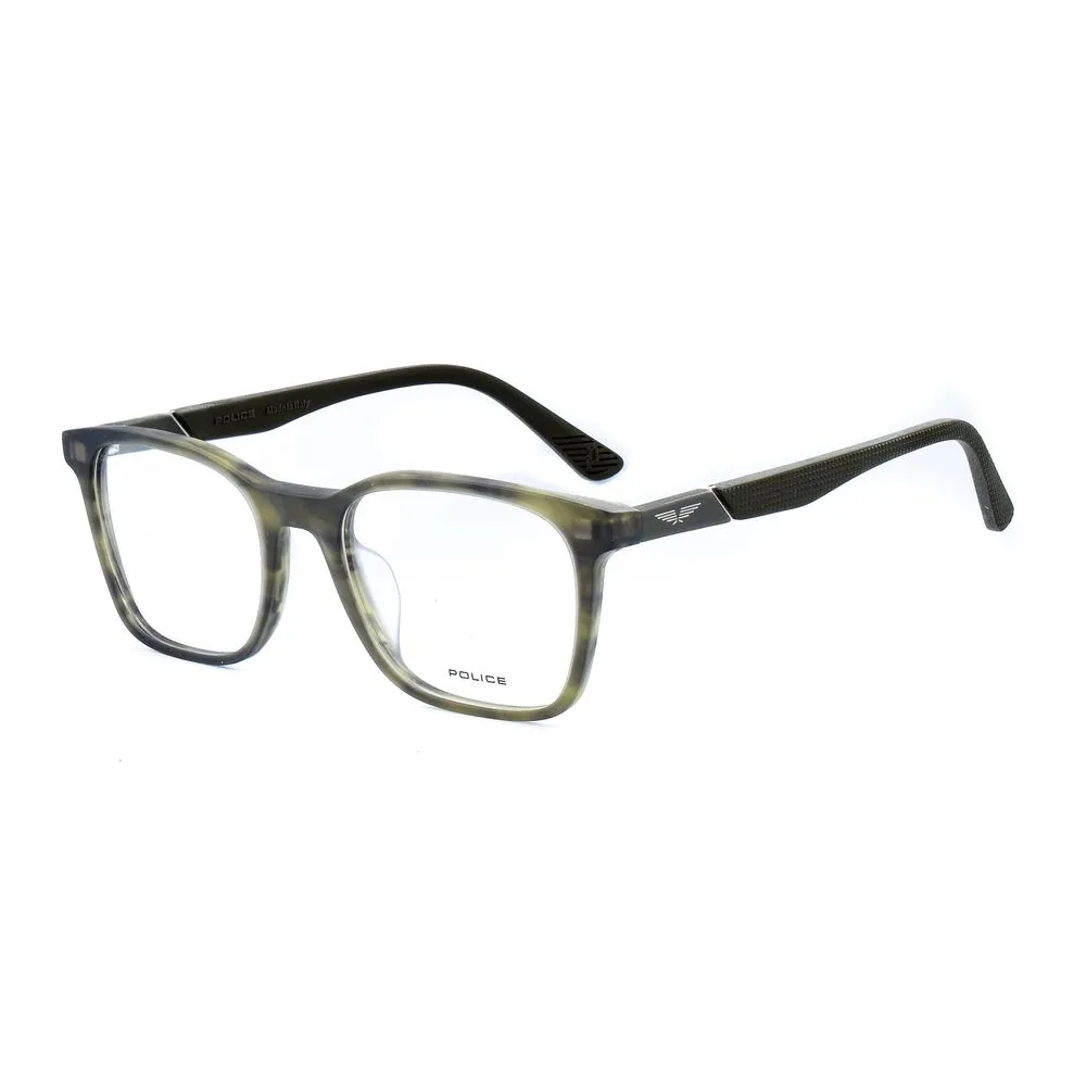 Police Men's Green Plastic Frames