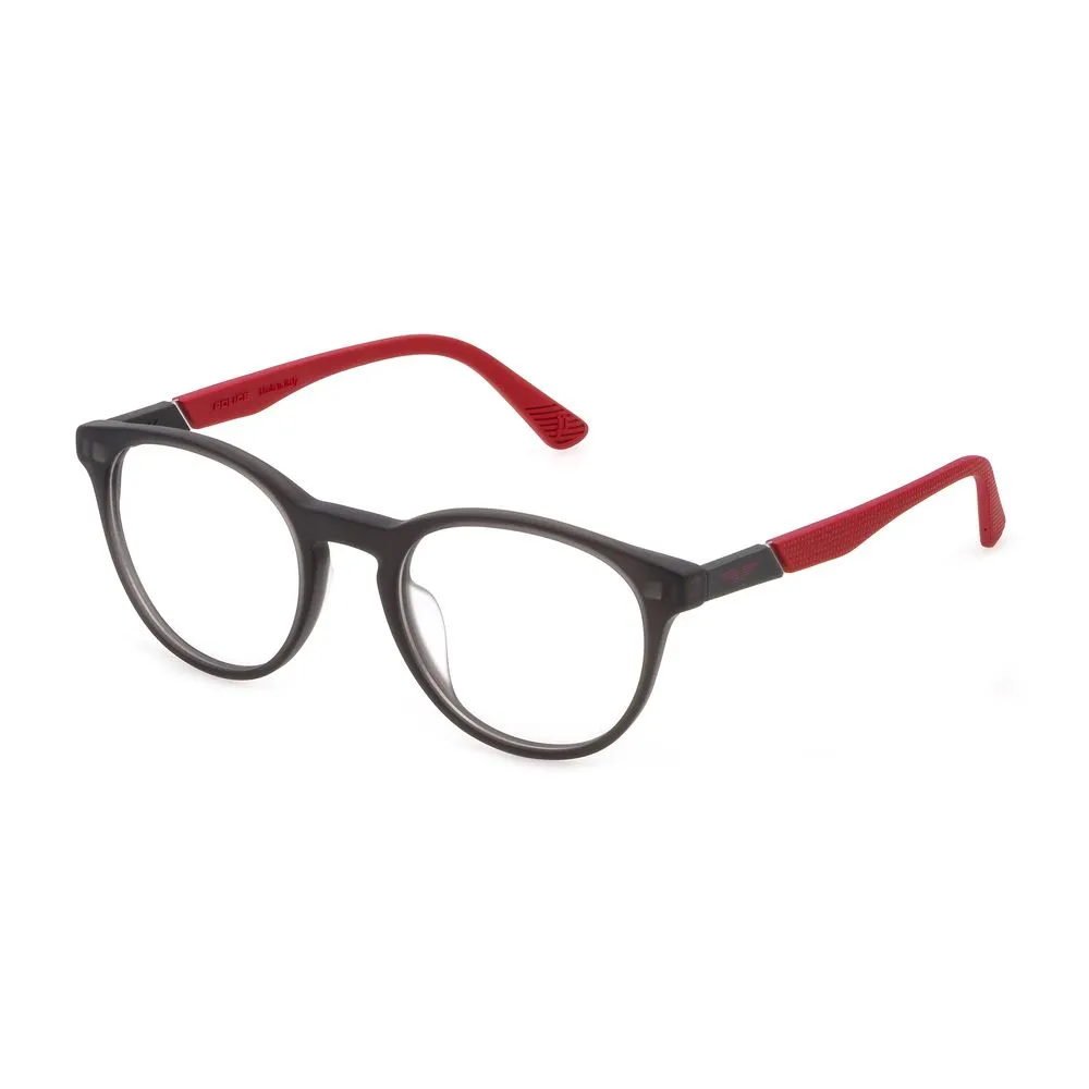 Police Men's Gray Plastic Frames