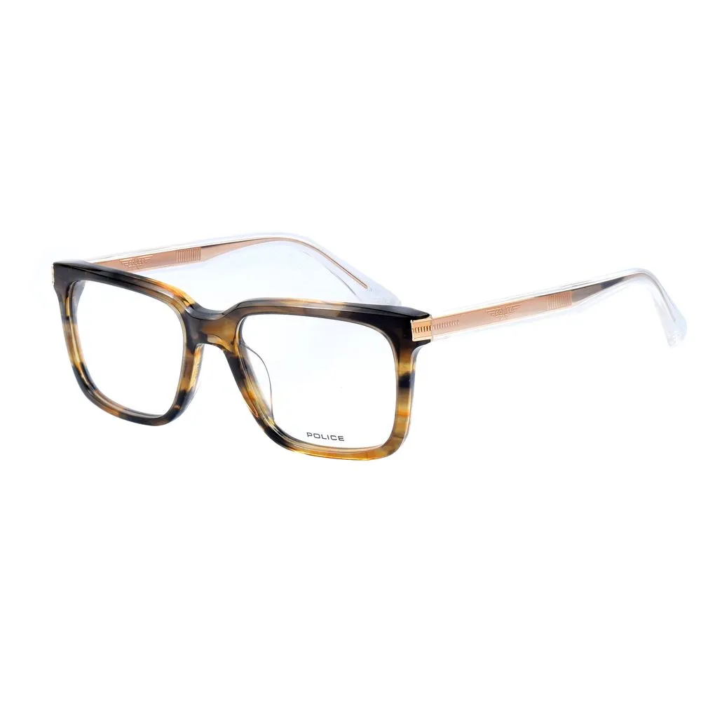 Police Men's Green Plastic Frames