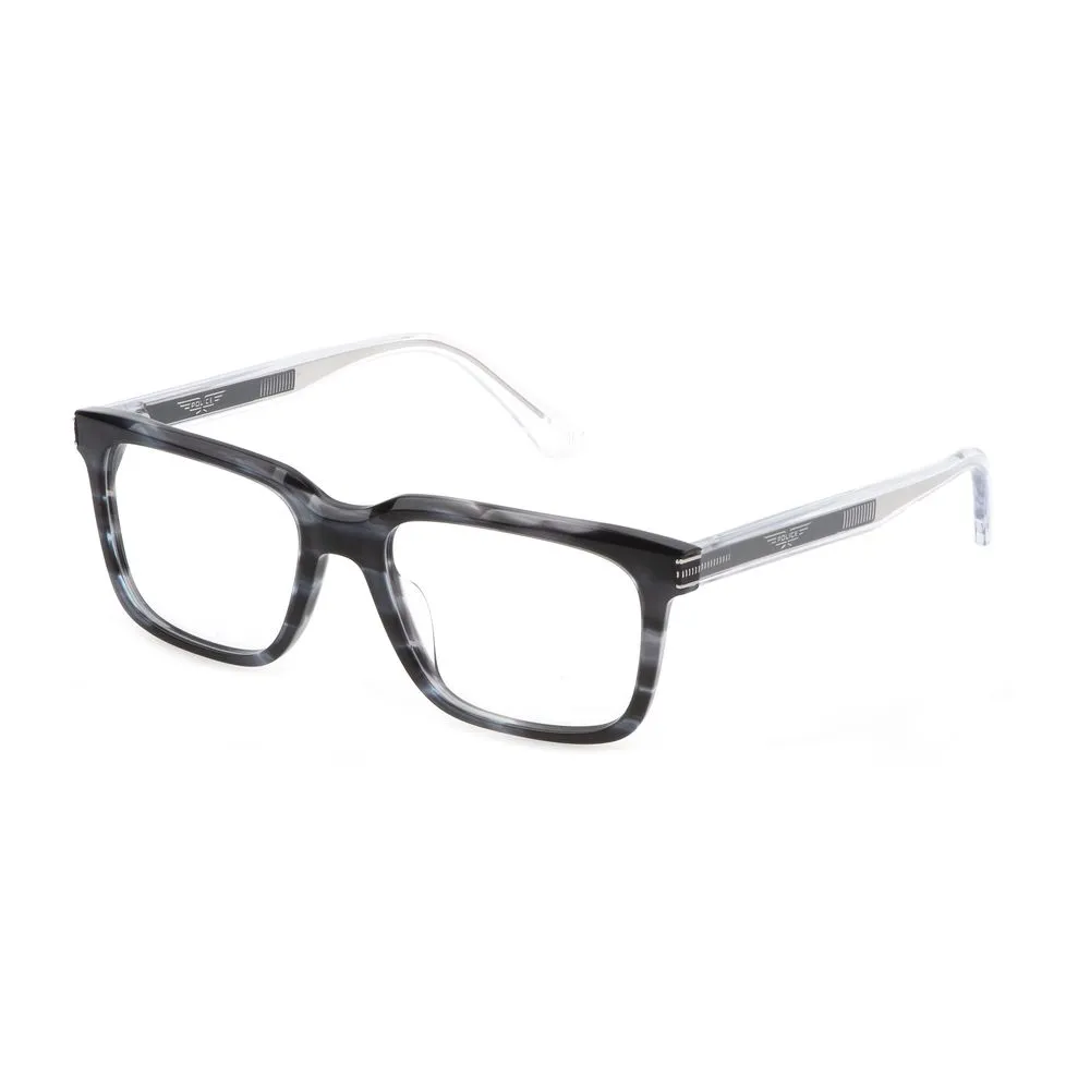 Police Men's Blue Plastic Frames