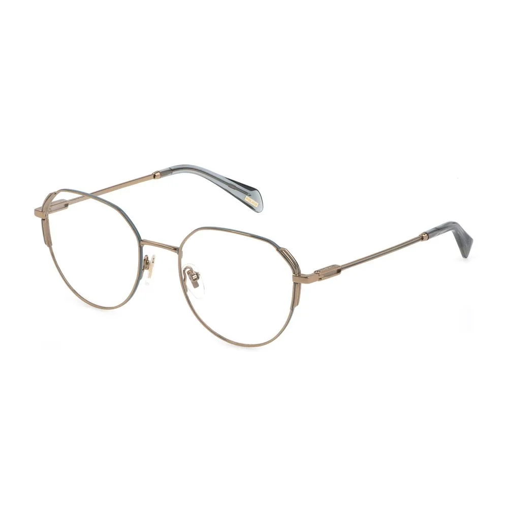 Police Women's Brown Metal Frames