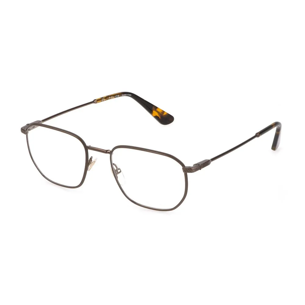 Police Men's Gold Metal Frames