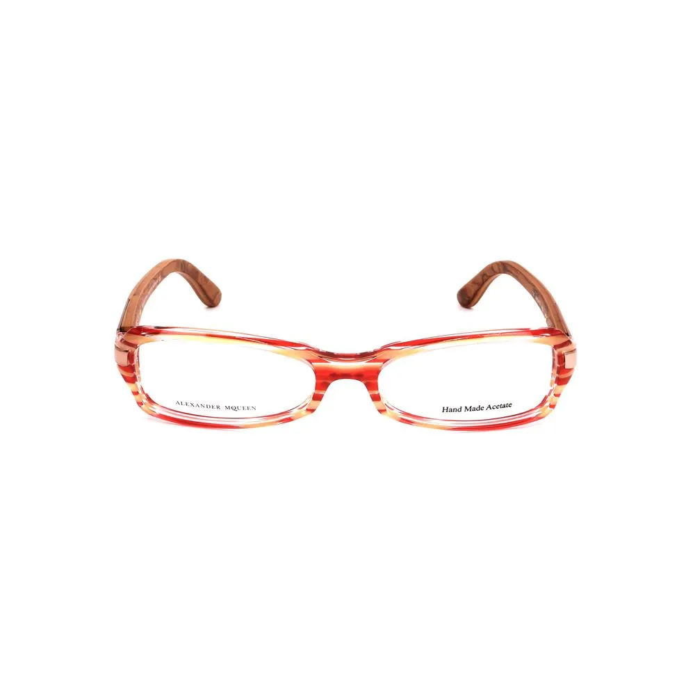 Alexander McQueen Women's Red Acetate Frames