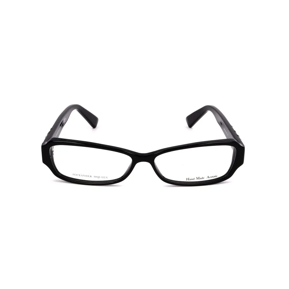 Alexander McQueen Women's Black Acetate Frames