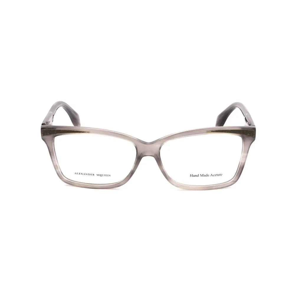 Alexander McQueen Women's Gray Acetate Frames