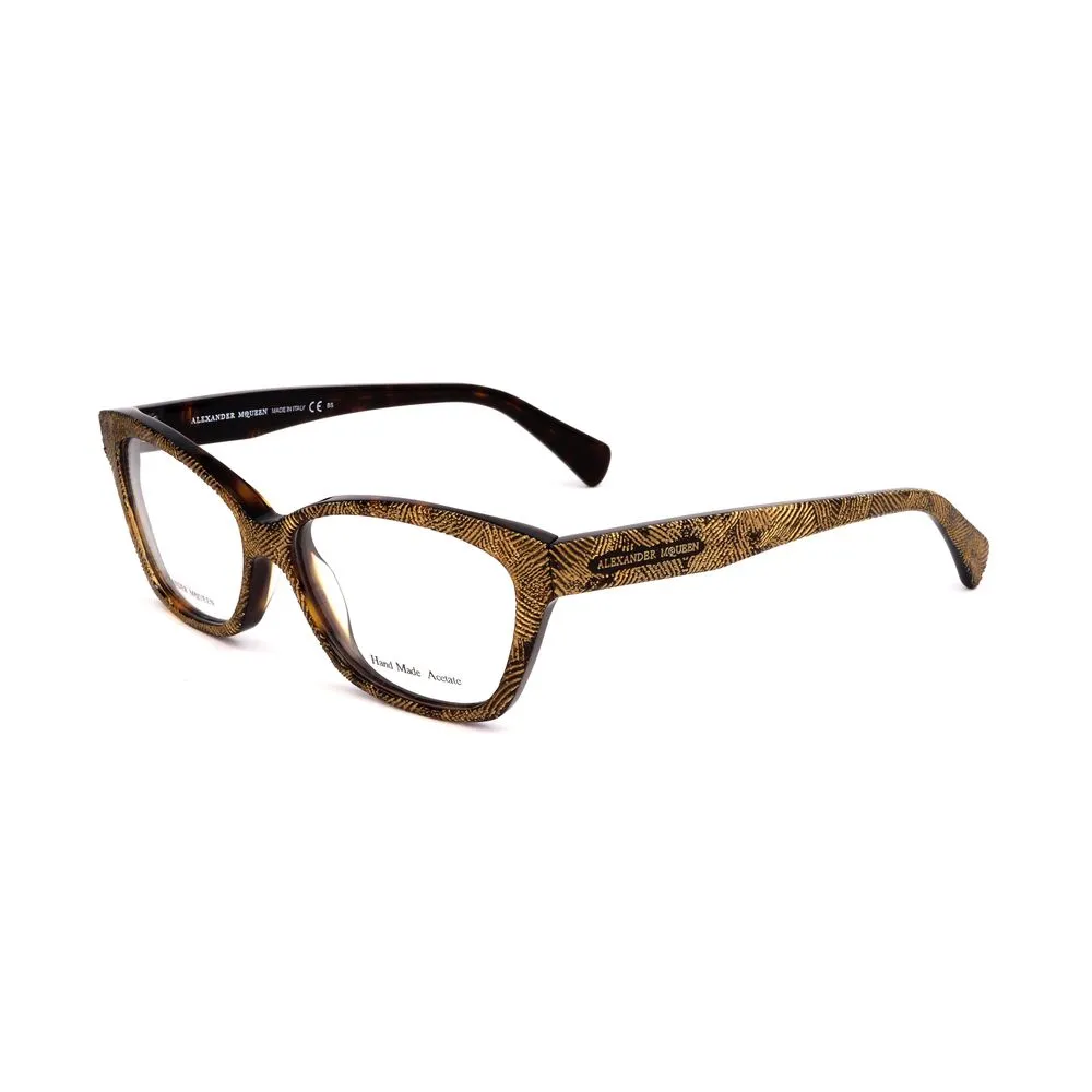 Alexander McQueen Women's Gold Acetate Frames
