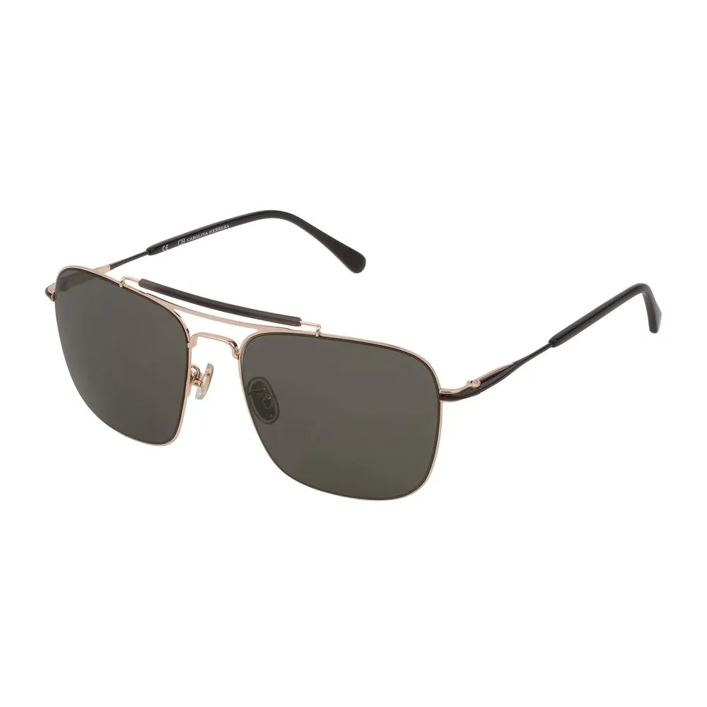 Carolina Herrera Men's Rose Gold Metal Sunglasses