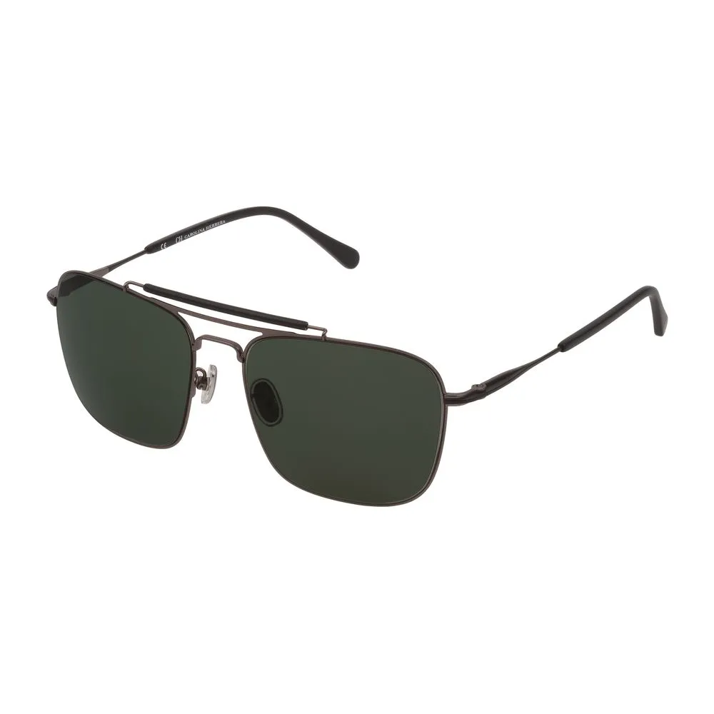 Carolina Herrera Men's Gray Metal Sunglasses