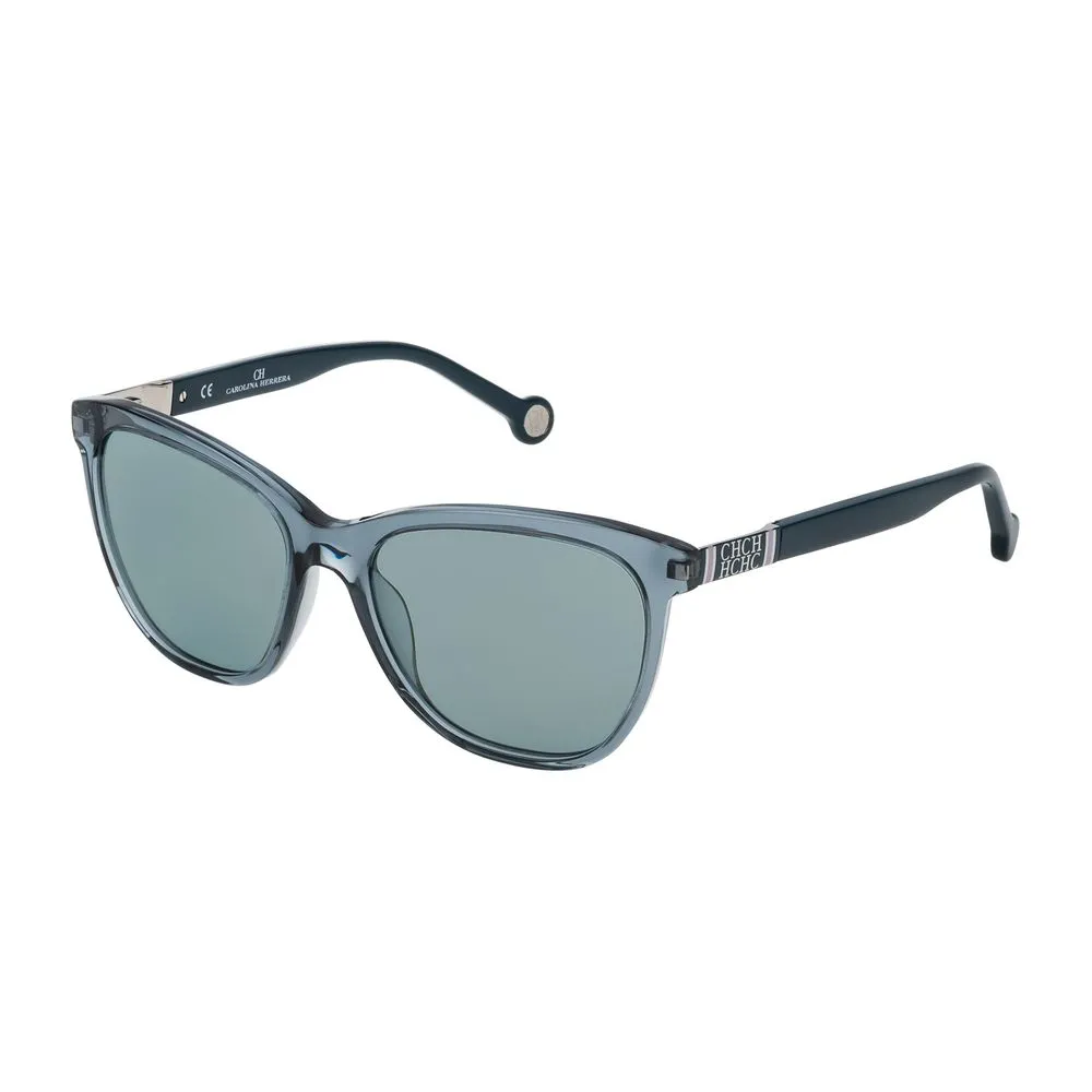 Carolina Herrera Women's Blue Acetate Sunglasses