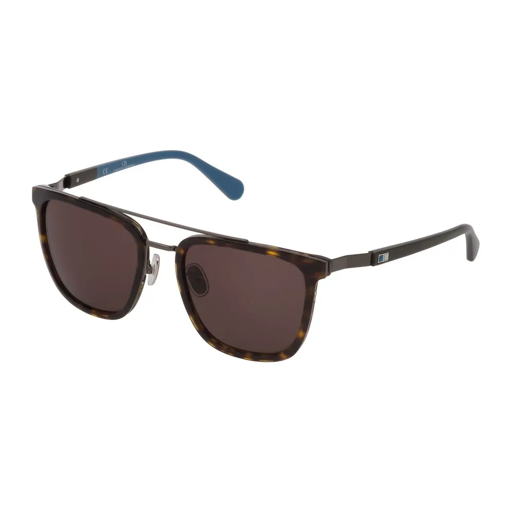 Carolina Herrera Men's Bicolor Acetate And Metal Sunglasses