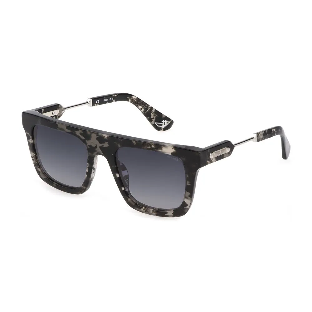 Police Men's Black Acetate Sunglasses