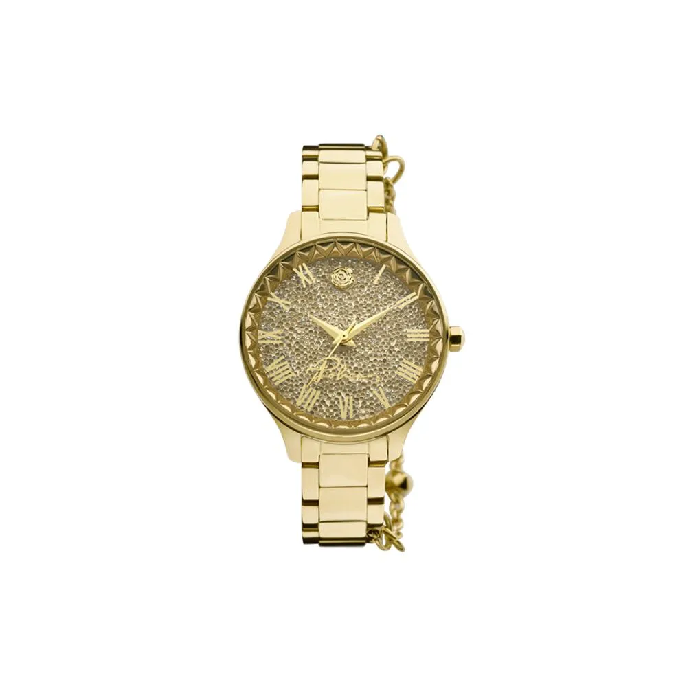 Police Women's Gold Stainless Steel Watch