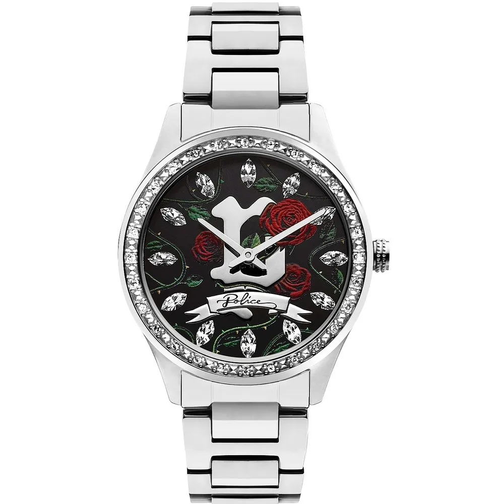 Police Women's Gray Stainless Steel Watch
