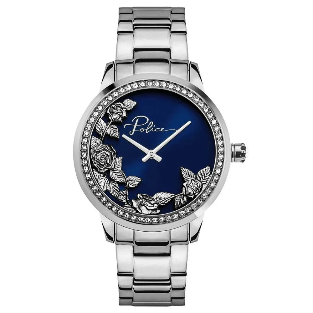 Police Women's Gray Stainless Steel Watch