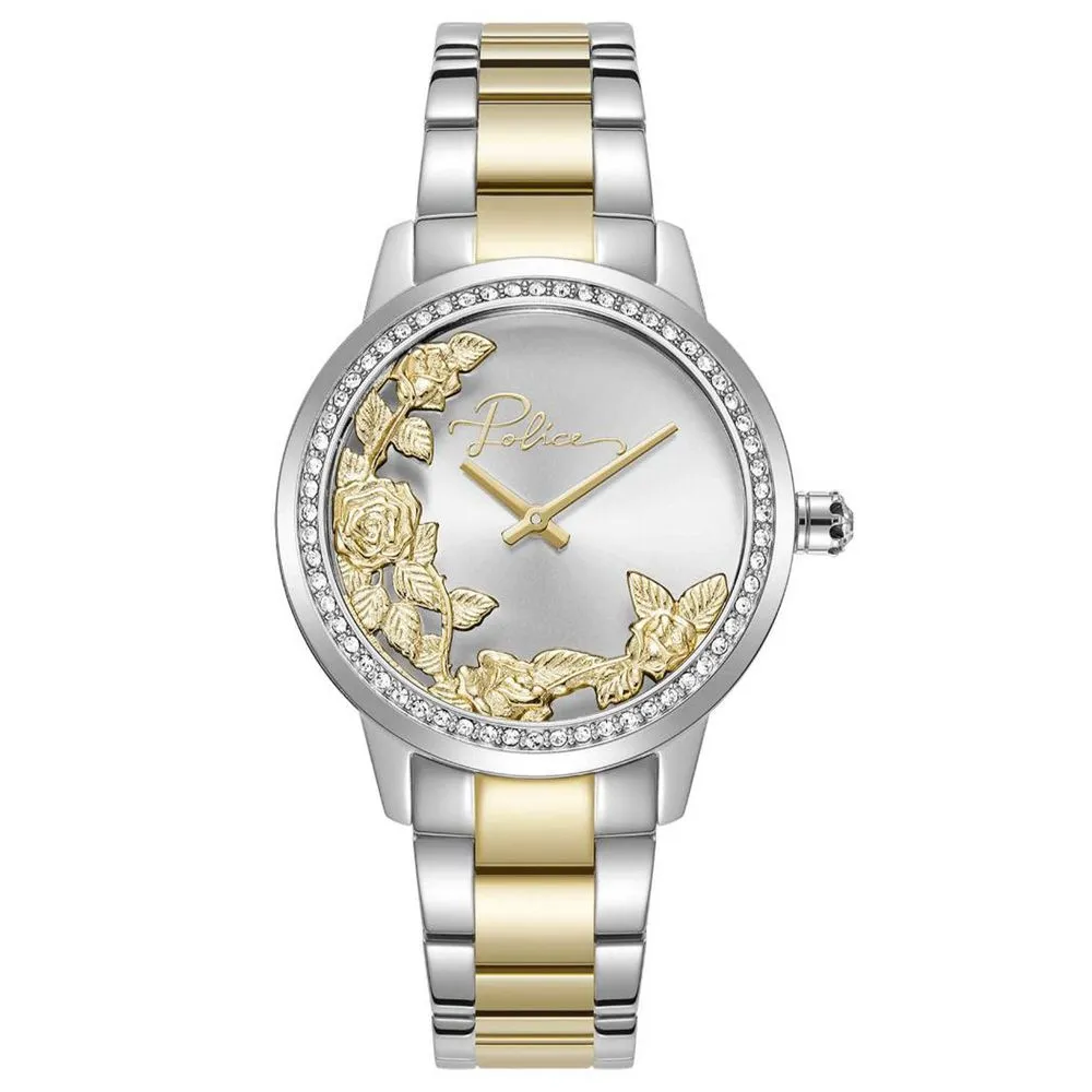 Police Women's Gold Stainless Steel Watch