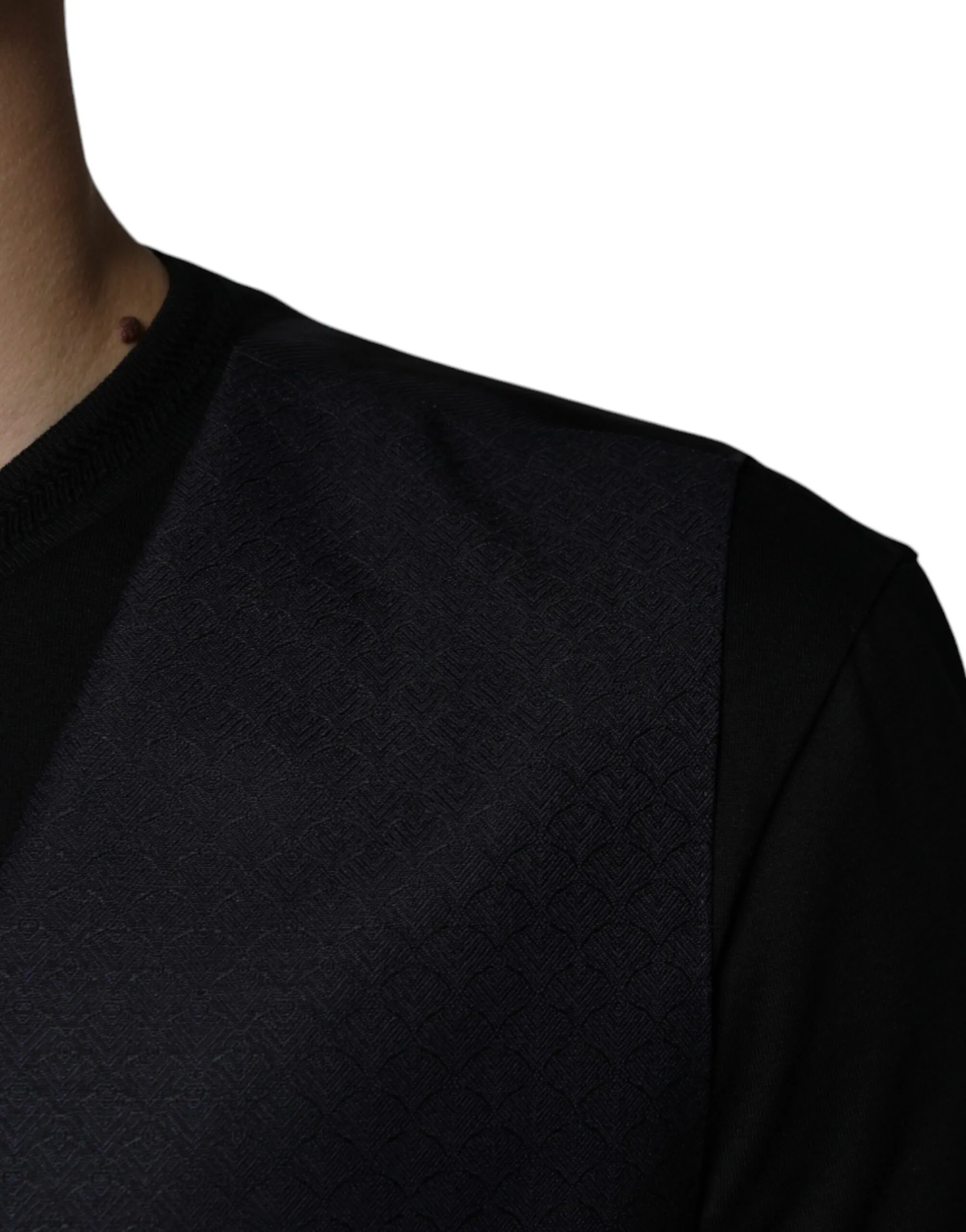 Dolce & Gabbana Men's Black Wool Waistcoat Dress Formal Vest